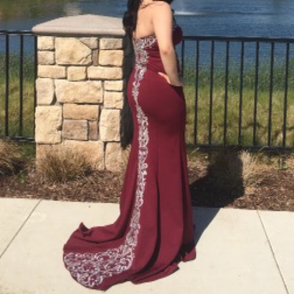 Prom Dress with train